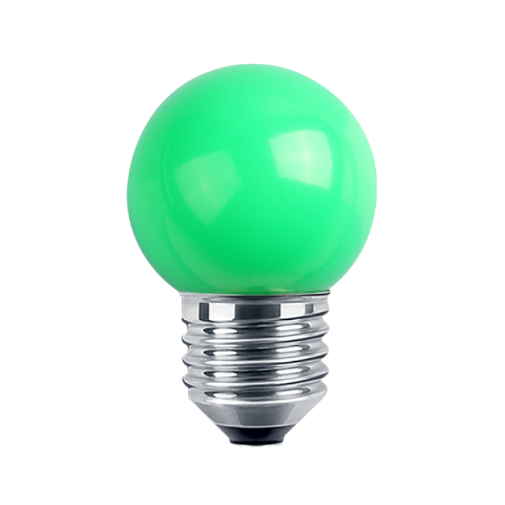 LED Deko MiniGlobe 1W, E27 50lm, grün
