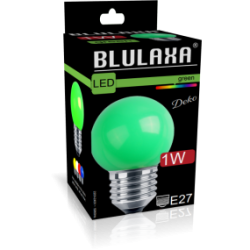 LED Deko MiniGlobe 1W, E27 50lm, grün