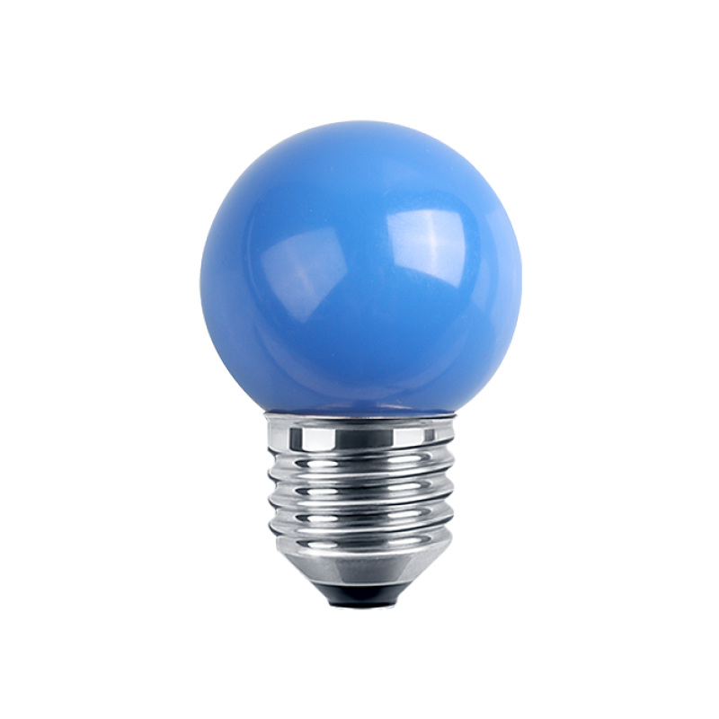 LED Deko MiniGlobe 1W, E27 10lm, blau