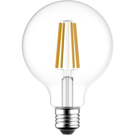 Blulaxa LED Filament Lampe Globeform G95, E27 3,8W 810lm, 2700 K warmweiß
