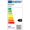 Blulaxa LED PAR38 Reflektorlampe, E27 12W 1035lm, 36° Abstrahlwinkel, IP65, 2700 K warmweiß
