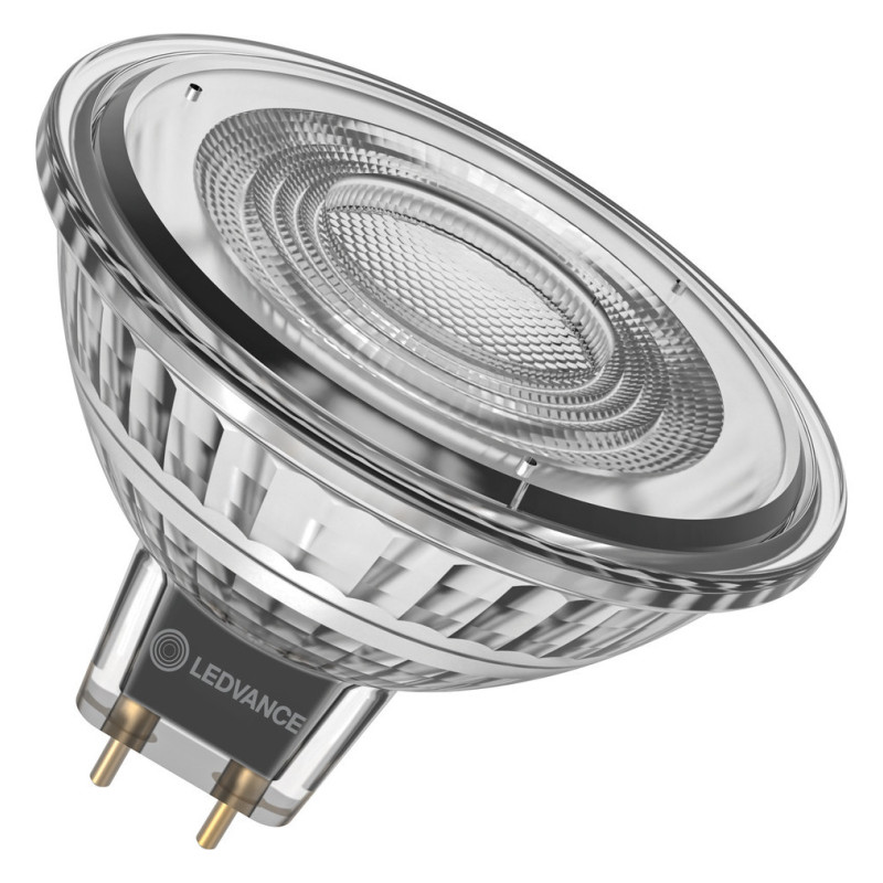 Ledvance LED MR16 50, 36° P 6.1W/930, LED-Reflektorlampen GU5.3 Stecksockel, 621lm, 3000 K, warmweiß, dimmbar