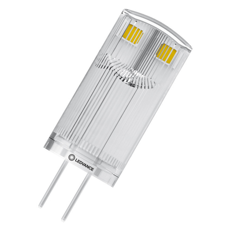 Ledvance LED G4 PIN 20 P, 1.8W/827, LED-Reflektorlampen G4 Stecksockel, 200lm, 2700 K, warmweiß