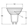 Ledvance LED PAR16 50, 120° P 4.3W/827, LED-Reflektorlampen GU10 Stecksockel, 350lm, 2700 K, warmweiß
