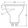Ledvance LED PAR16 80, 36° P 6.1W/827, LED-Reflektorlampen GU10 Stecksockel, 575lm, 2700 K, warmweiß