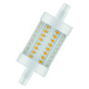 Ledvance LED LINE75 R7s P 9W/827, länge: 78mm, 1055lm, 2700K, zweiseitig gesockelt