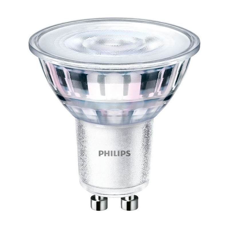 Philips CorePro LEDspot CLA, 36°, 4.6W/840, LED-Reflektorlampen GU10 Stecksockel, 390lm, 4000 K, kaltweiß