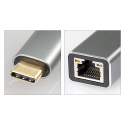Ethernet Adapter USB-C auf RJ45, bis zu 1 Gbit/s