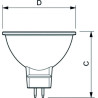 Philips Master LEDSpot MR16, 36°, 2.9W/827, LED-Reflektorlampen GU5.3 Stecksockel , 230lm, 2700 K, warmweiß