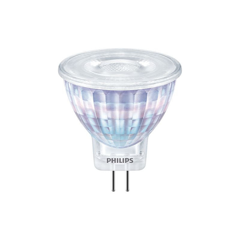 Philips CorePro LEDSpot MR11, 300°, 2.3W/827, LED-Reflektorlampen GU4 Stecksockel, 184lm, 2700 K, warmweiß