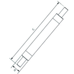 Philips CorePro LEDlinear ND R7s, 7.2W/830, 810lm, länge: 118mm, 3000K, warmweiß