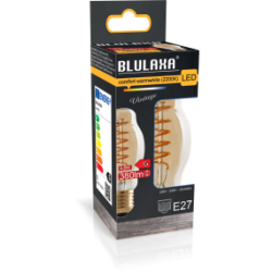 Blulaxa LED FlexFilament BTT E27, 4,8W, 380lm, 2200K superwarmweiß