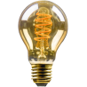 Blulaxa LED Filament Vintage Lampe Birnenform E27, 5W, 250lm, superwarmweiß