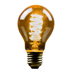 Blulaxa LED Filament Vintage Lampe Birnenform E27, 5W, 250lm, superwarmweiß