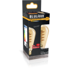 Blulaxa LED Filament Vintage Lampe Edison ST64 E27, 5W, 250lm, 1800K superwarmweiß