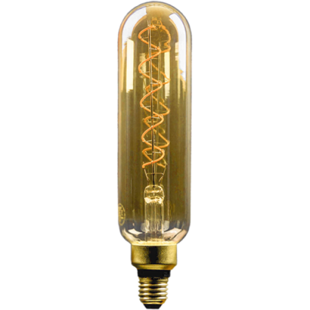 Blulaxa LED Filament Vintage Röhrenlampe E27, 5W, 250lm, 1800K superwarmweiß, XXL 275mm ø65mm