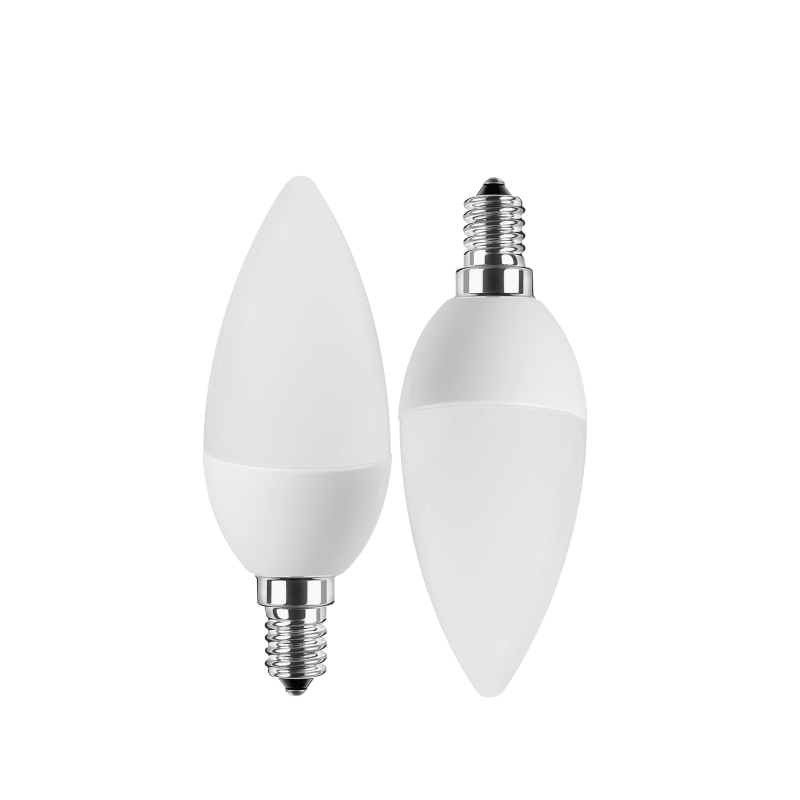 Blulaxa LED Lampe 3W/827, Kerzenform E14, 3W 250lm, 2700 K warmweiß, 2er Pack