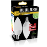 Blulaxa LED Lampe 3W/827, Kerzenform E14, 3W 250lm, 2700 K warmweiß, 2er Pack