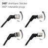 Netzwerkkabel, RJ-45 Stecker - RJ45-Stecker, CAT 6A, U/FTP, flexible Stecker, 5,0 m