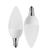Blulaxa LED Lampe 5W/827, Kerzenform E14, 5W 470lm, 2700 K warmweiß, 2er Pack