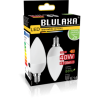 Blulaxa LED Lampe 5W/827, Kerzenform E14, 5W 470lm, 2700 K warmweiß, 2er Pack