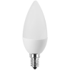 Blulaxa LED Lampe 5.5W/827, Kerzenform E14, 5.5W 470lm, 2700 K warmweiß, Dimmbar