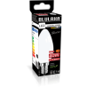 Blulaxa LED Filament Lampe 4.5W/840, Kerzenform E14, 4.5W 470lm, 4000 K kaltweiß, opal
