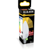 Blulaxa LED SMD Lampe Kerzenform E14, 4,9W, 470lm warmweiß Switch, Dimmbar