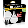 Blulaxa LED MiniGlobe Lampe 5W/827, E14 5W 470lm, 2700 K warmweiß, 2er Pack