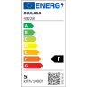 Blulaxa LED MiniGlobe Lampe 5W/827, E14 5W 470lm, 2700 K warmweiß, 5er Pack
