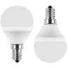 Blulaxa LED MiniGlobe Lampe 5W/840, E14 5W 470lm, 4000 K kaltweiß, 2er Pack