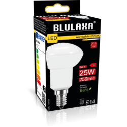 Blulaxa LED R39 Reflektorlampe, E14 3W 250lm, 120° Abstrahlwinkel, 2700 K warmweiß