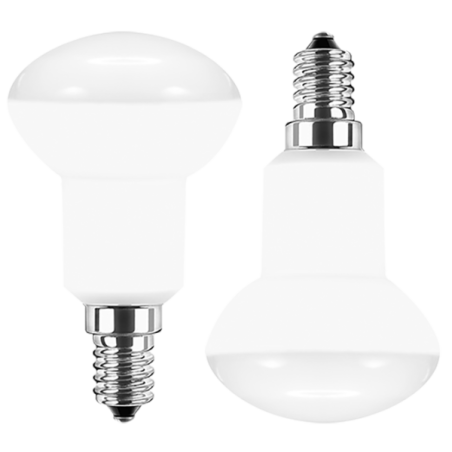Blulaxa LED R50 Reflektorlampe, E14 5W 470lm, 120° Abstrahlwinkel, 2700 K warmweiß, 2er Pack