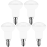 Blulaxa LED R50 Reflektorlampe, E14 5W 470lm, 120° Abstrahlwinkel, 2700 K warmweiß, 5er Pack