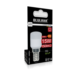 Blulaxa LED SMD Kühlschranklampe T26 E14, 1,5W 150lm, kaltweiß