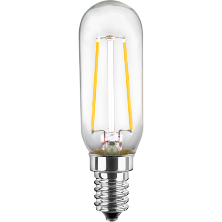 Blulaxa LED Filament Kühlschranklampe T25 E14, 2,5W 250lm, warmweiß