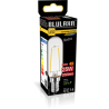 Blulaxa LED Filament Kühlschranklampe T25 E14, 2,5W 250lm, warmweiß