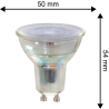 Blulaxa LED Strahler GU10, 36°, 3W, 250lm, 2700K warmweiß