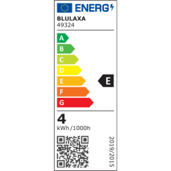 Blulaxa LED Strahler GU10, 36°, 3,5W, 345lm, 2700K warmweiß, Dimmbar