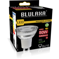Blulaxa LED Strahler GU10, 36°, 3,5W, 345lm, 2700K warmweiß, Dimmbar