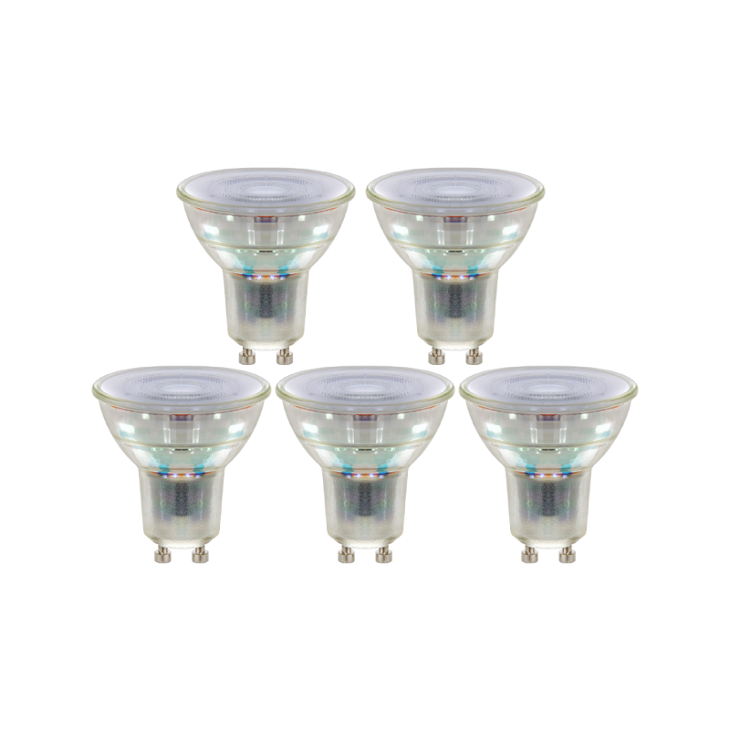 Blulaxa LED Strahler GU10, 36°, 4W, 345lm, 2700K warmweiß, 5er Pack