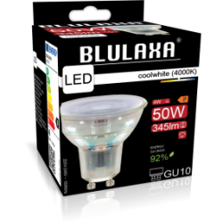 Blulaxa LED Strahler GU10, 36°, 4W, 345lm, 4000K kaltweiß