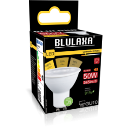 Blulaxa LED Strahler GU10, 36°, 4,7W, 345lm, warmweiß Switch, Dimmbar