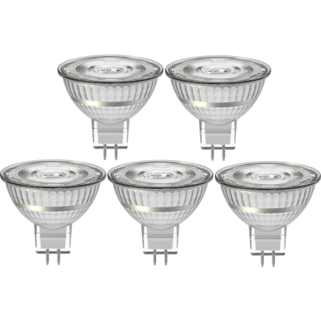 Blulaxa LED Strahler GU5,3 (MR16), 36°, 3,5W, 345lm, 2700K warmweiß, 5er Pack