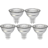 Blulaxa LED Strahler GU5,3 (MR16), 36°, 3,5W, 345lm, 2700K warmweiß, 5er Pack
