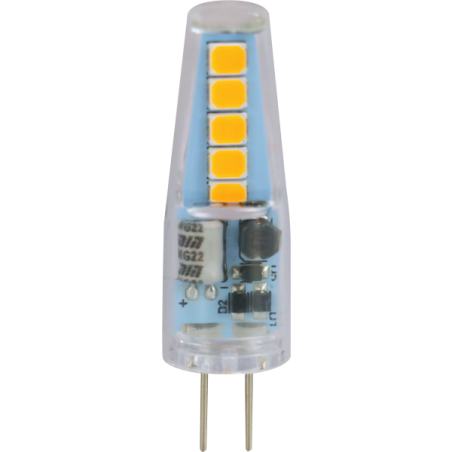Blulaxa LED Stiftsockellampe G4, 1W, 100lm, 2700K warmweiß