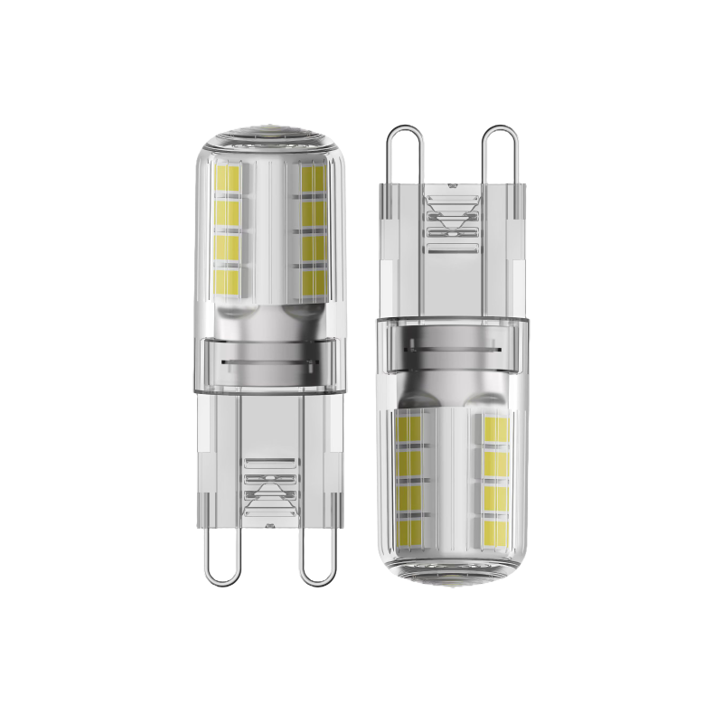 Blulaxa LED Stiftsockellampe G9, 2,6W, 320lm, 2700K warmweiß, 2er Pack