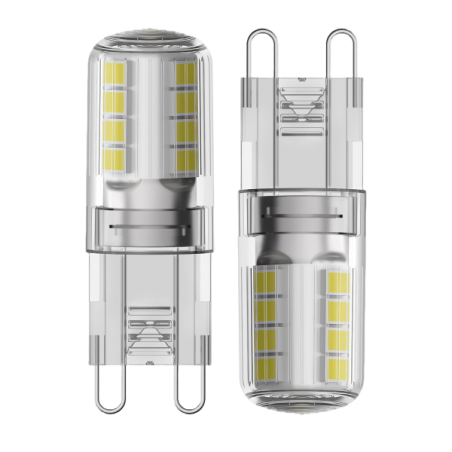 Blulaxa LED Stiftsockellampe G9, 2,6W, 320lm, 2700K warmweiß, 2er Pack