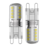 Blulaxa LED Stiftsockellampe G9, 2,6W, 320lm, 2700K warmweiß, 2er Pack