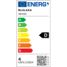 Blulaxa LED Stiftsockellampe G9, 4W, 550lm, 2700K warmweiß, Dimmbar